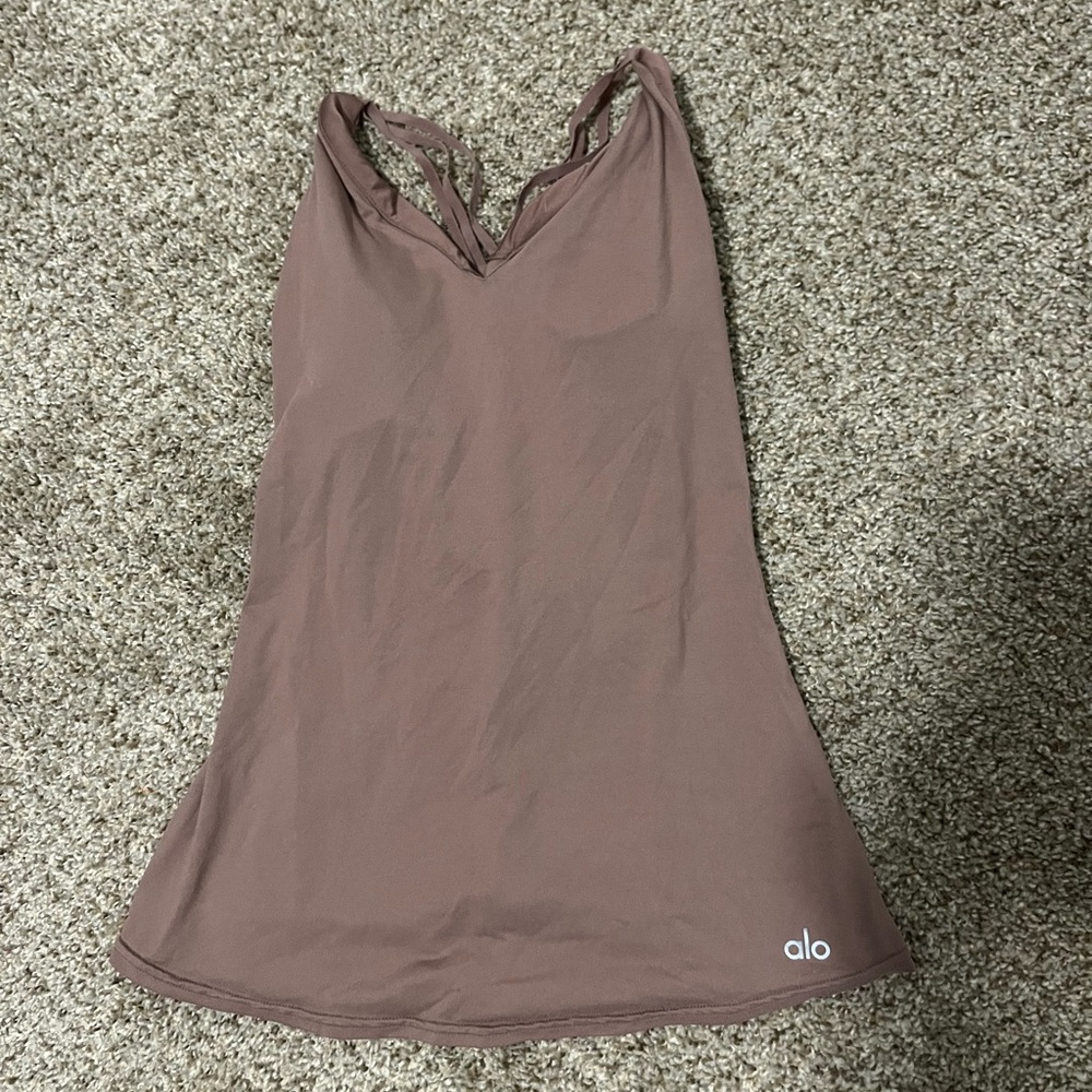 ALO Yoga Mauve Tank Top